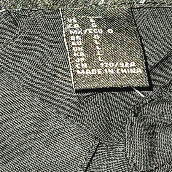 NWT Women's T-Shirt Black various sizes shirt dress long sleeves buttons-up pock - Picture 10 of 11